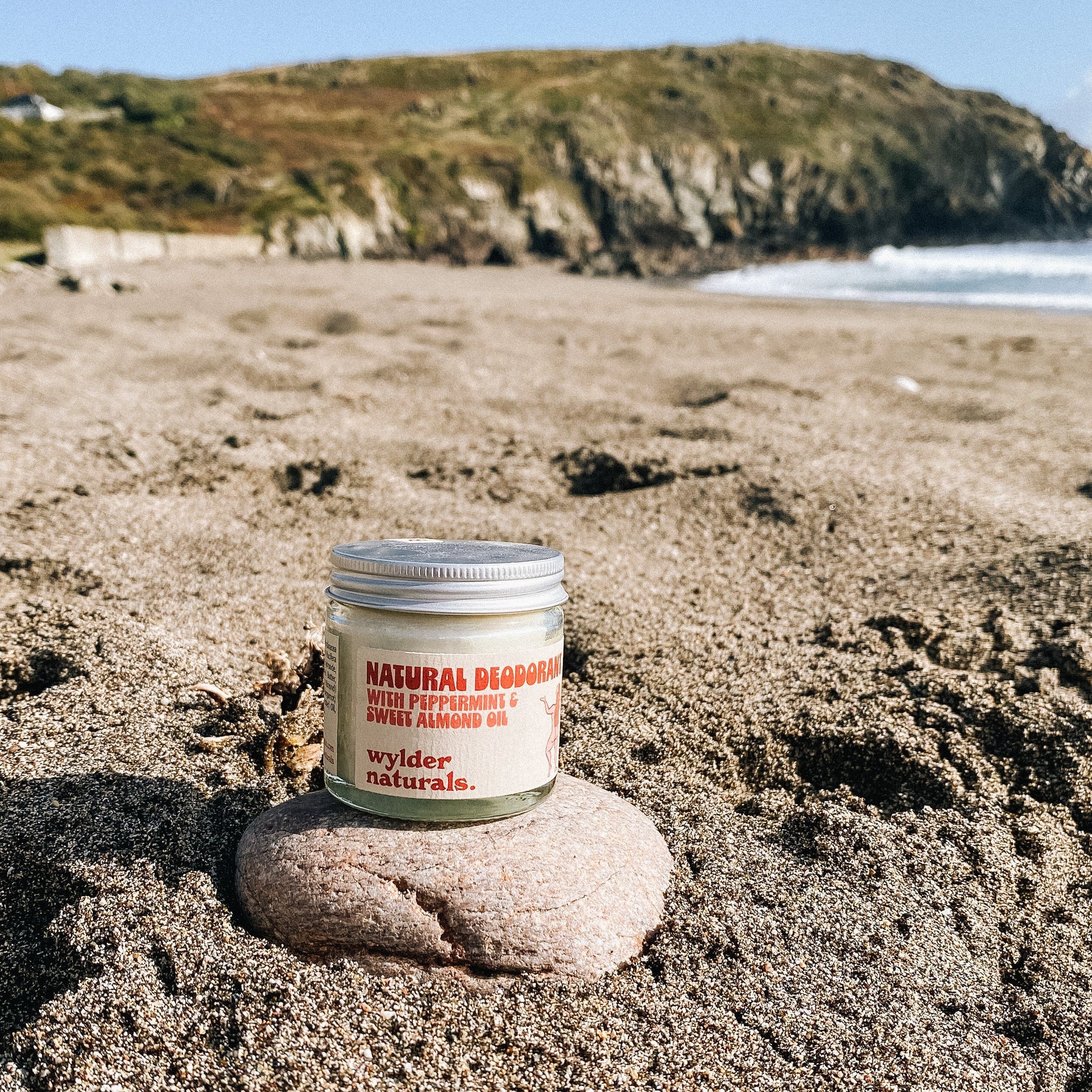 Natural Deodorant with Peppermint & Sweet Almond Oil