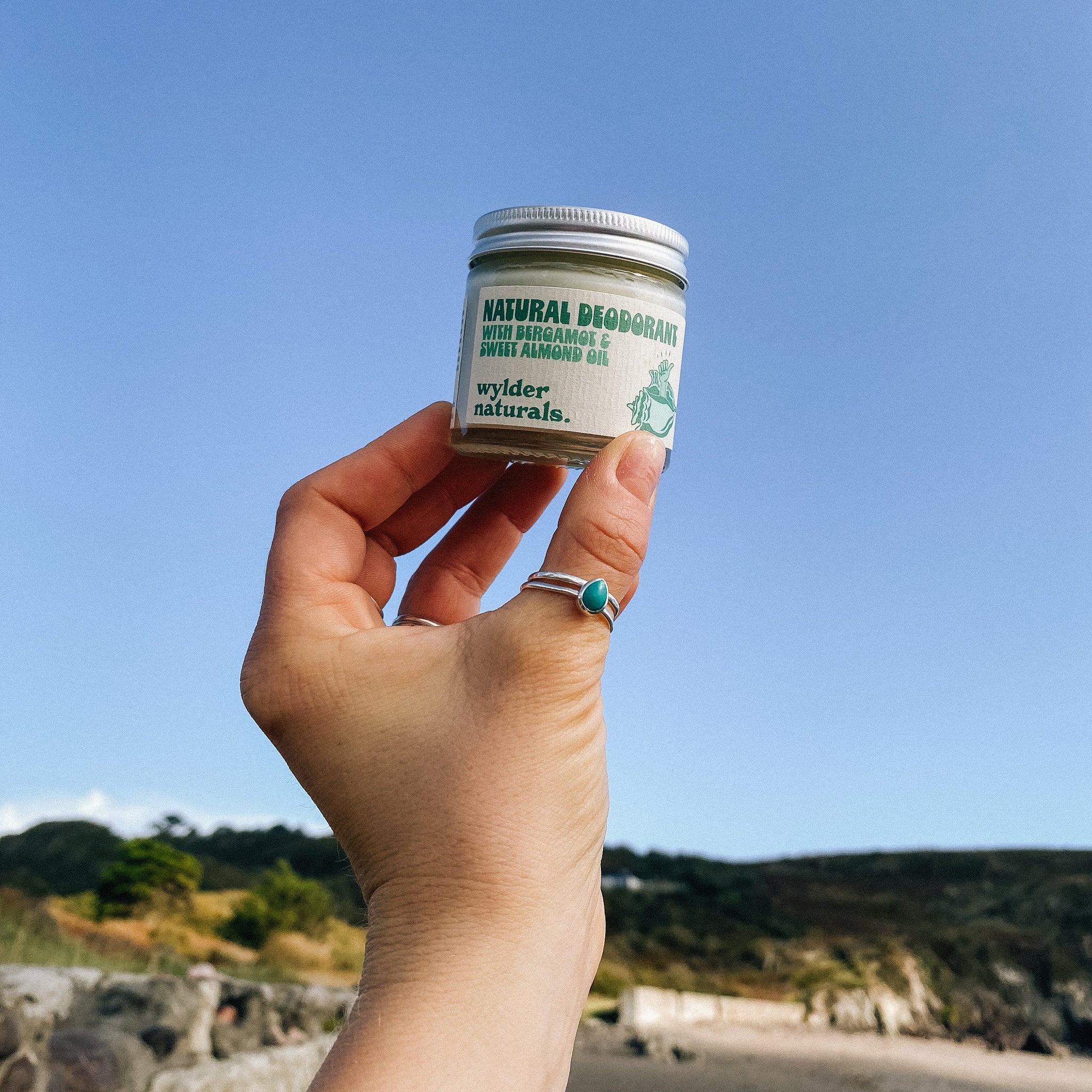 Natural Deodorant with Bergamot & Almond Oil